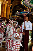 Ear piercing ceremony at Mahamuni Buddha Temple, Myanmar 